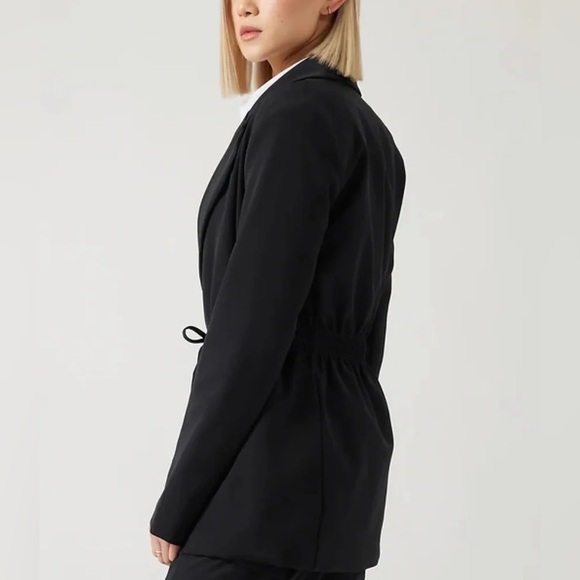 Athleta Primatwill Blazer Black Size 14 NWT - Picture 3 of 14
